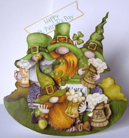 Shamrock n Roll 1 Rocker Card Mini Kit by Margaret McCartney