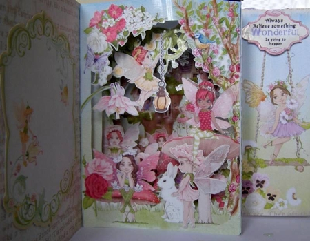 Shh! Fairies Storybook Pop Up Tunnel Card & Envelope Kit by Margaret McCartney