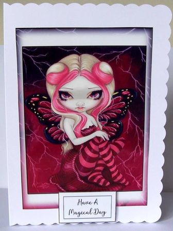 Simple Fairy Print A5 33 by Margaret McCartney