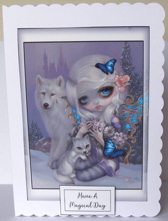 Simple Fairy Print A5 52 by Margaret McCartney