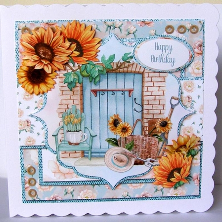 Crafts & Hobbies 4: Gardening 7x7 Card Mini-Kit, 5 Sheets by Margaret McCartney