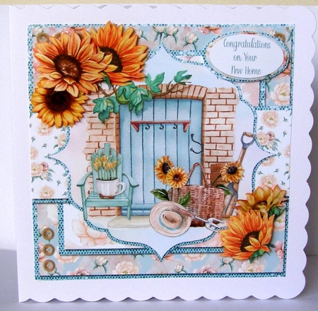 Crafts & Hobbies 4: Gardening 7x7 Card Mini-Kit, 5 Sheets by Margaret McCartney