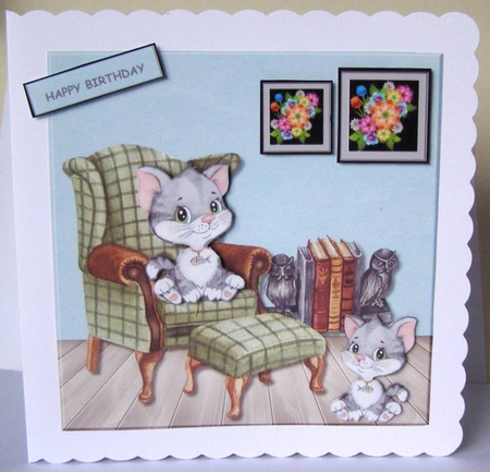 Quick Card  Home Sweet Home by Margaret McCartney