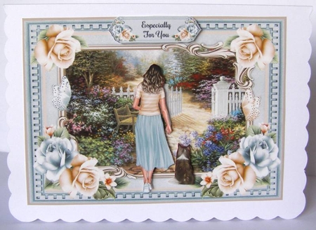 Through The Garden Gate Bumper Mini Page Kits by Margaret McCartney