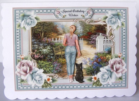 Through The Garden Gate Bumper Mini Page Kits by Margaret McCartney