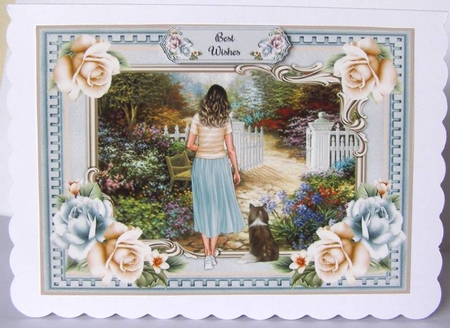 Through The Garden Gate Bumper Mini Page Kits by Margaret McCartney