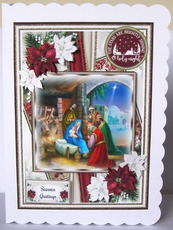 O Holy Night 03 Mini Page Kit by Margaret McCartney