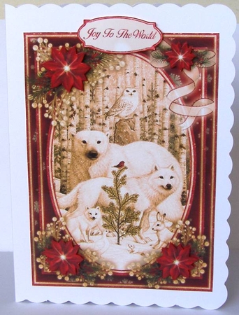 Winter Gathering 2 5X7 Mini Kit #1  by Margaret McCartney