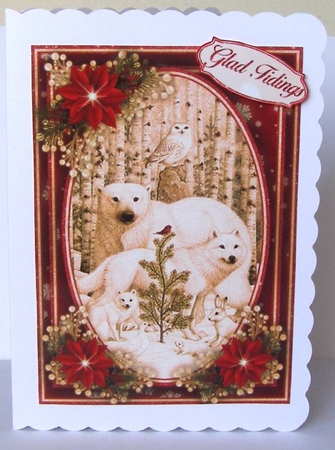 Winter Gathering 2 5X7 Mini Kit #1  by Margaret McCartney