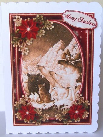 Winter Gathering 2 5X7 Mini Kit #3  by Margaret McCartney