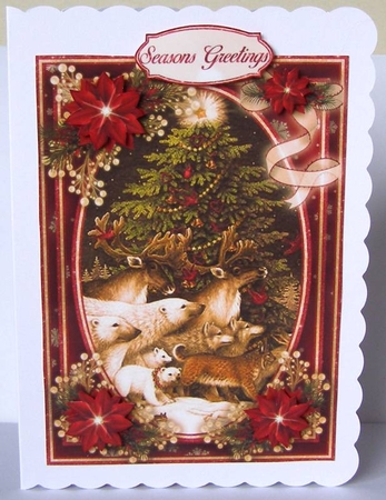 Winter Gathering 2 5X7 Mini Kit #4  by Margaret McCartney
