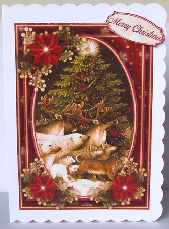 Winter Gathering 2 5X7 Mini Kit #4  by Margaret McCartney