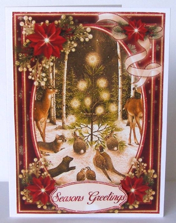 Winter Gathering 2 5X7 Mini Kit #5  by Margaret McCartney