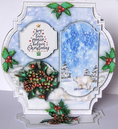 Christmas Panels - 5 by Margaret McCartney