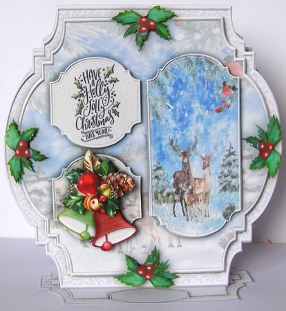Christmas Panels - 6 by Margaret McCartney