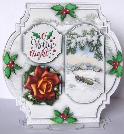 Christmas Panels - 7 by Margaret McCartney