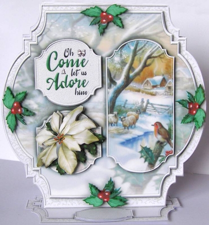 Christmas Panels - 8 by Margaret McCartney