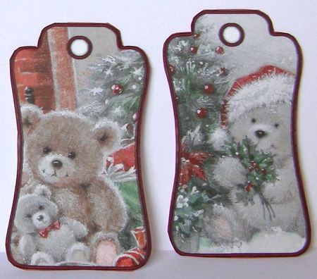 Teddy Bear Christmas Mini Kit #6    by Margaret McCartney
