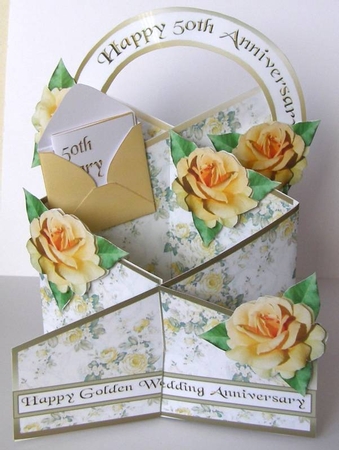 Cascade Deluxe Golden Wedding Anniversary by Margaret McCartney