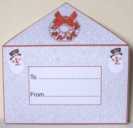 Sweet Snowman Pop Up Bumper#1   by Margaret McCartney