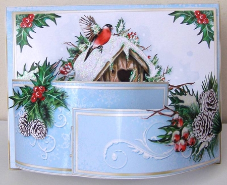 Christmas Bullfinch Bendi Fold BUNDLE by Margaret McCartney