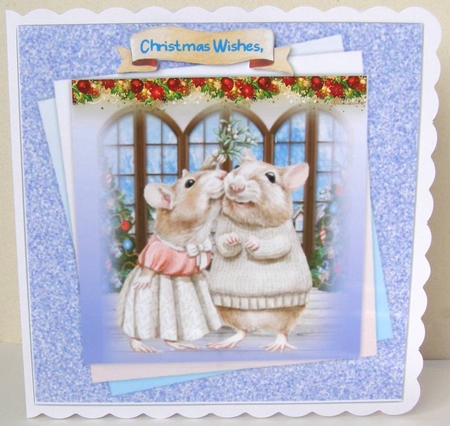 7x7 Kisses Under The Mistletoe by Margaret McCartney