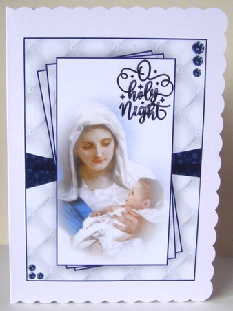 O Holy Night 5X7 Mini Kit #1       ,    by Margaret McCartney