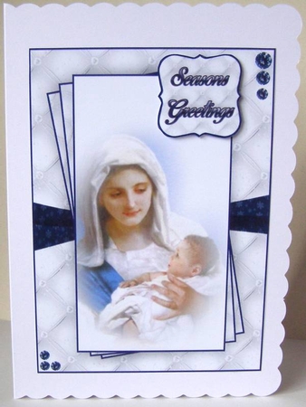 O Holy Night 5X7 Mini Kit #1       ,    by Margaret McCartney
