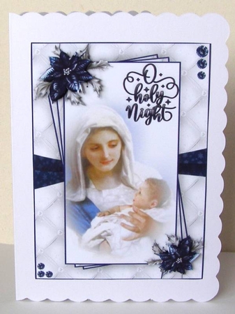 O Holy Night 5X7 Mini Kit #1       ,    by Margaret McCartney