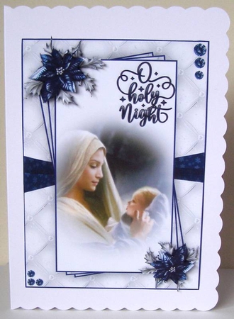 O Holy Night 5X7 Mini Kit #2       ,    by Margaret McCartney