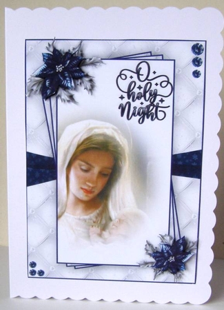 O Holy Night 5X7 Mini Kit #3       ,    by Margaret McCartney