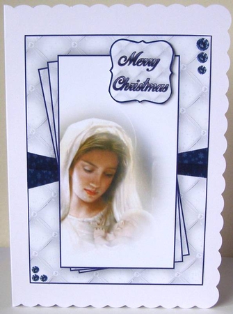 O Holy Night 5X7 Mini Kit #3       ,    by Margaret McCartney