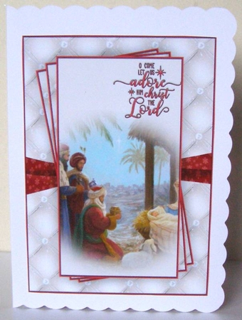 Christ The Lord 2 5X7 Mini Kit #1       ,    by Margaret McCartney