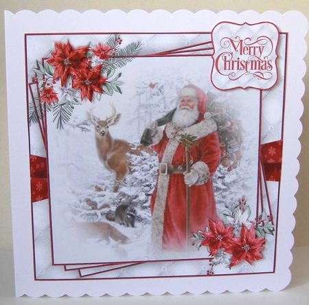 Traditional Santa Mini Kit #1    by Margaret McCartney