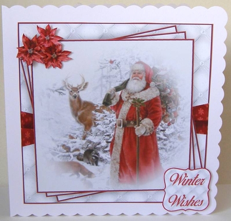 Traditional Santa Mini Kit #1    by Margaret McCartney
