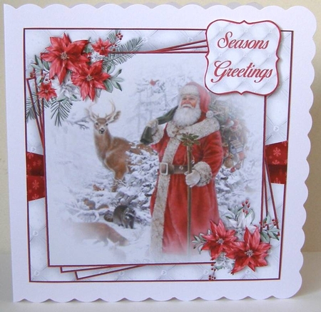 Traditional Santa Mini Kit #1    by Margaret McCartney