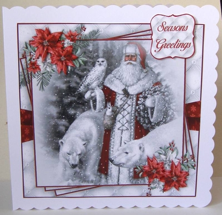 Traditional Santa Mini Kit #3    by Margaret McCartney