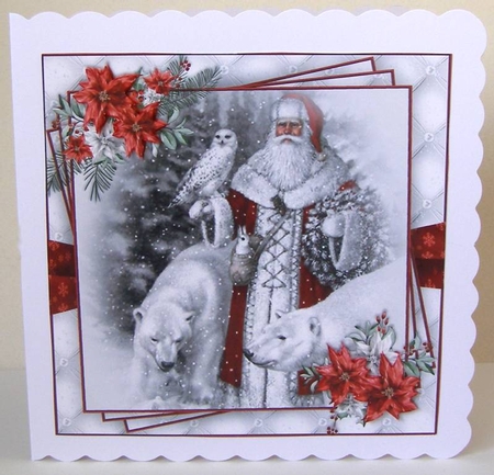 Traditional Santa Mini Kit #3    by Margaret McCartney