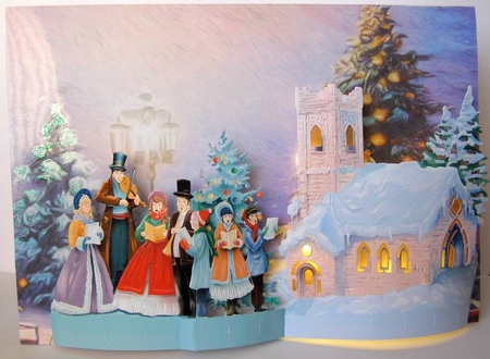Christmas Scene Papers by Margaret McCartney