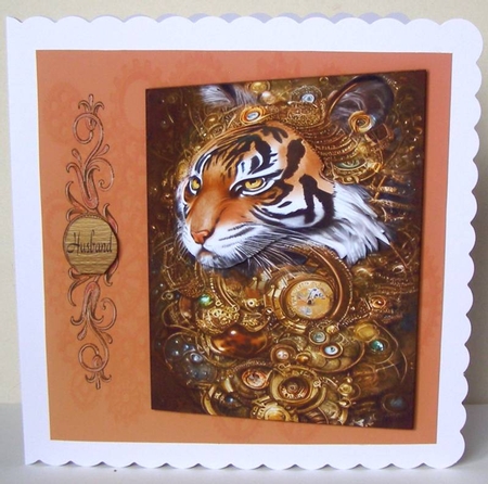 steampunk tiger by Margaret McCartney