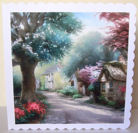 Village Street No.7 by Margaret McCartney