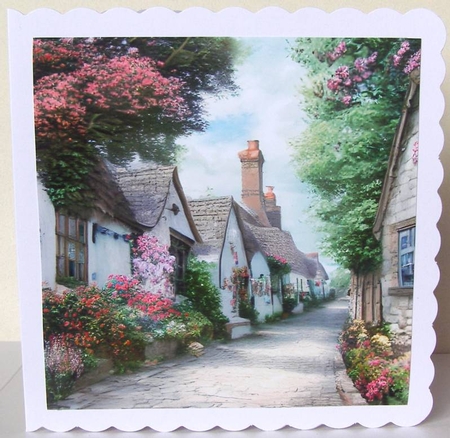 Village Street No.15 by Margaret McCartney