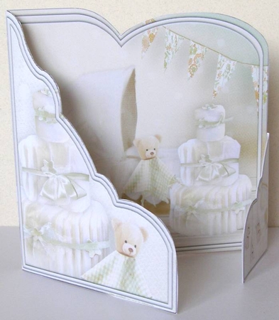 Wrap Around Gatefold Baby Mini Kit #4 by Margaret McCartney