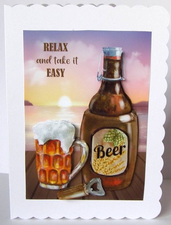 Sunset Beer by Margaret McCartney