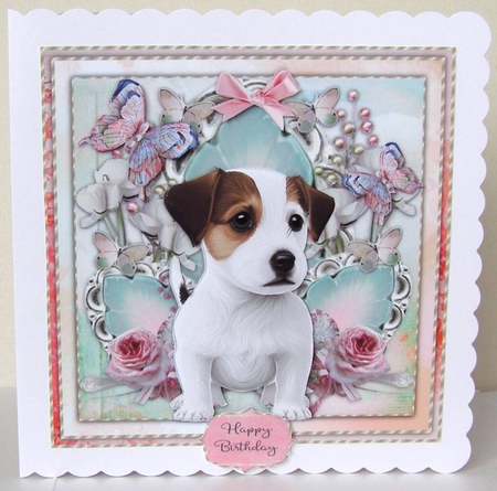 Sweet Rose Jack Russell Mini Kit by Margaret McCartney