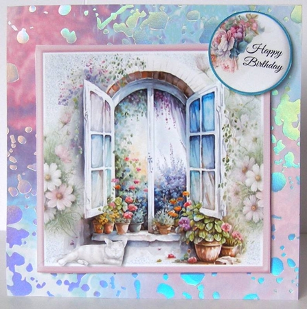 The Cottage Window 02 Mini Page Kit by Margaret McCartney