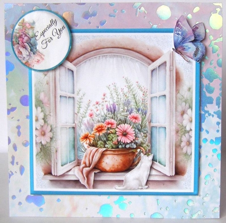 The Cottage Window 03 Mini Page Kit by Margaret McCartney