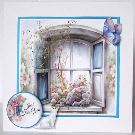The Cottage Window 04 Mini Page Kit by Margaret McCartney