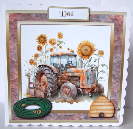 SC Old tractor by Margaret McCartney