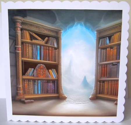 Library Backgrounds by Margaret McCartney